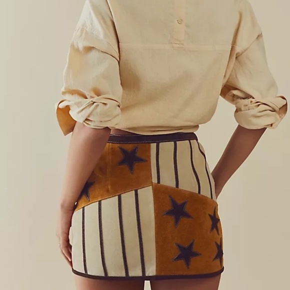 Free People Dresses & Skirts - Understated Leather Liberty Skirt